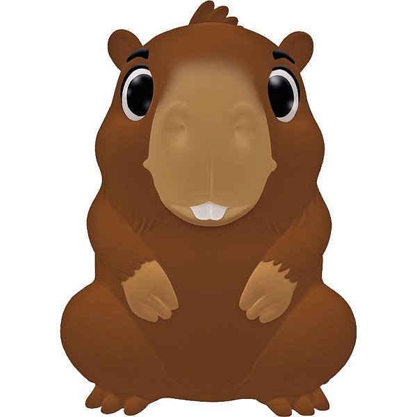 Boneco e Personagem Capivara Juca em Vinil Antialérgico