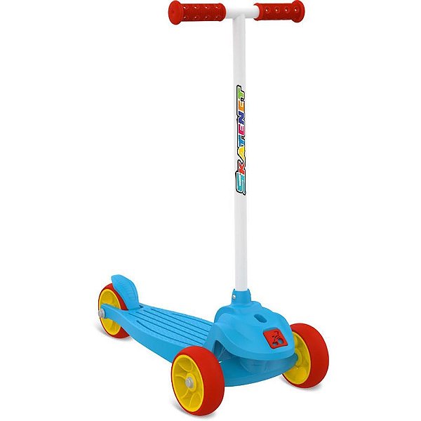 Patinete Infantil Meu 1º Skatenet Azul com Freio ATÉ 50KG