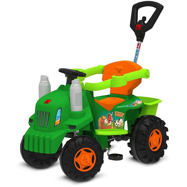 Veículo a Pedal Trator PASSEIO/PEDAL Verde ATÉ 35KG