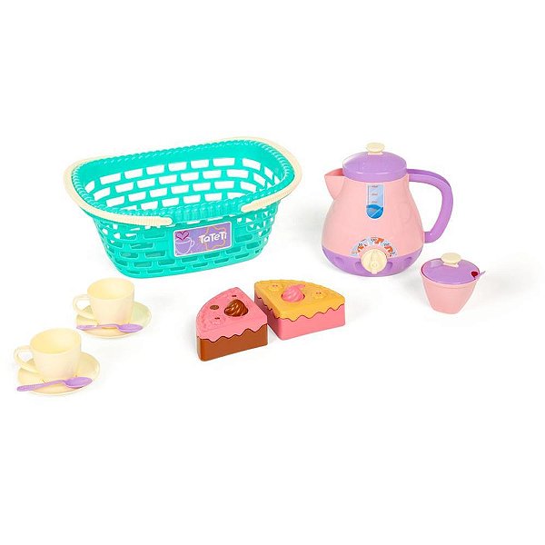 Brincando de Casinha Hora do Café com Acessórios