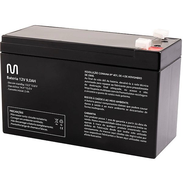 Bateria Selada 12V 9AH EN015 Powertek