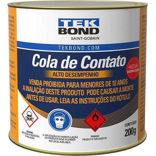 Cola de ALTA Resistência Tekbond 200G