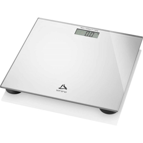 Balança Eletrônica DIGI-HEALTH LCD ATÉ 180KG Prata