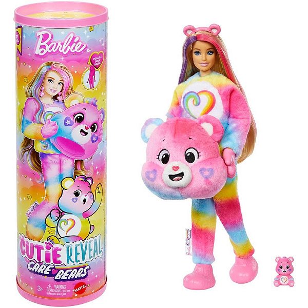 Barbie Reveal Cutie Série Ursinhos Carinhos Diversão e Surpresas