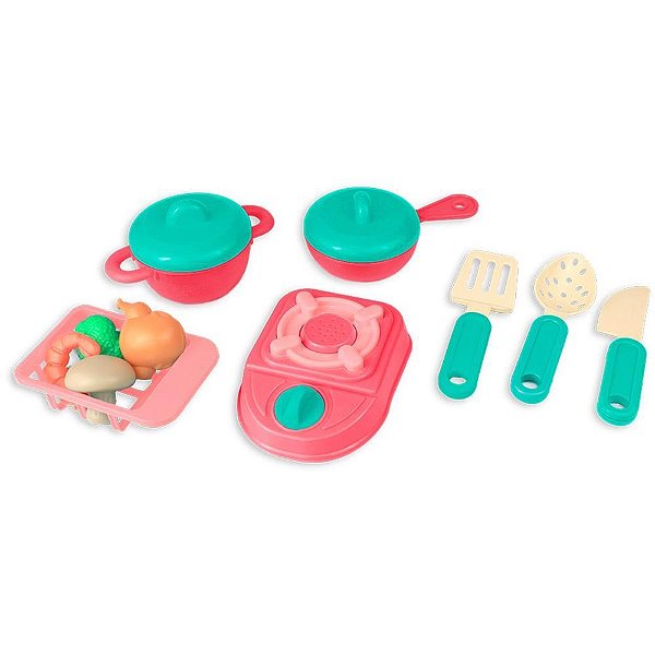 Brincando de Casinha Doce Cozinha PLUS Brinquedo de Cozinhar