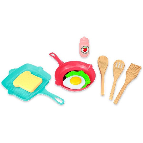Brincando de Casinha Doce Cozinha PLUS Sandwich com Acessórios