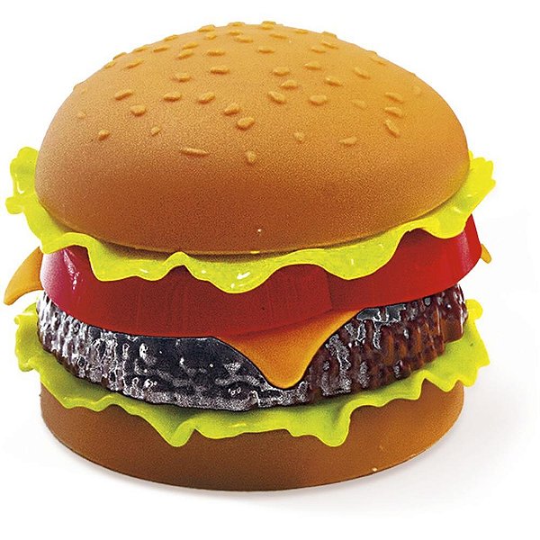 Brincando de Casinha KIT FAST Food Hambúrguer com Acessórios