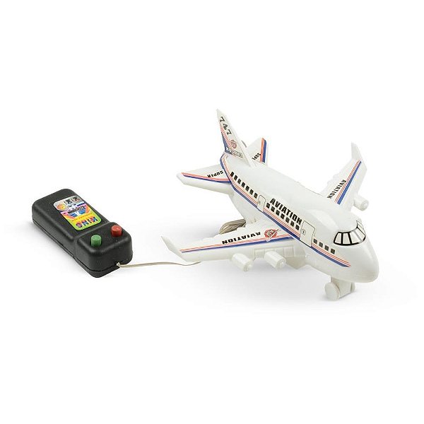 Carrinho Controle Remoto Avião Super Power 2 Funções