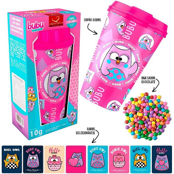 Doce Copão Bubu com Surpresa 600ML Diversão e Sabor