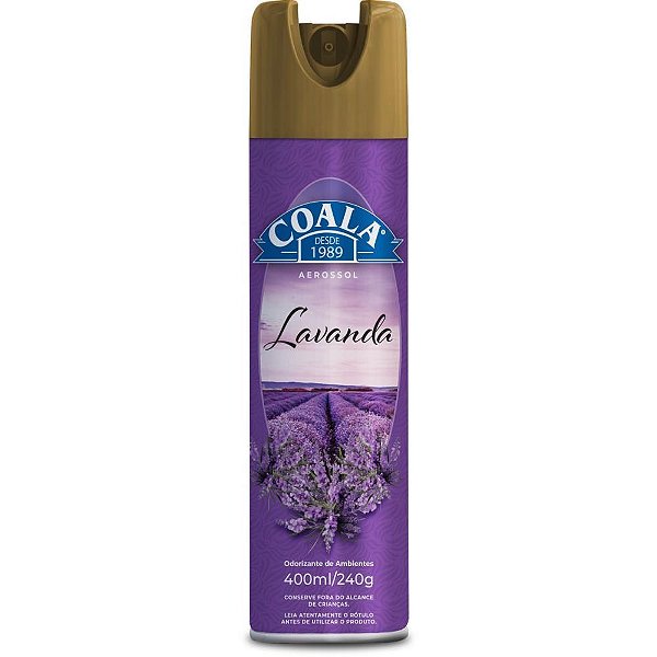 Odorizador de Ambiente Coala Lavanda 400ML/240G Aerossol