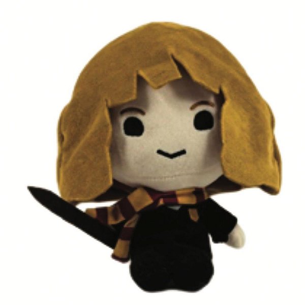 Pelúcia Hermione Granger 33CM Oficial com Uniforme da Grifinória