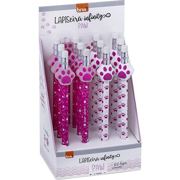 Lapiseira INFINITY 5MM PAW Sortidas Display com 12 Unidades