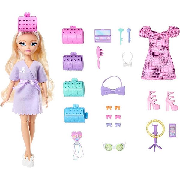 Barbie Dream Besties Malibu TREND com Acessórios de Maquiagem e Moda