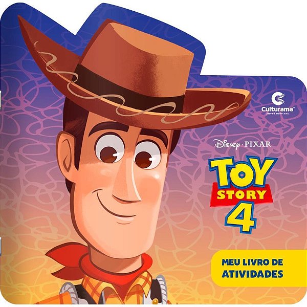 Livro de Atividades Recortado TOY STORY com Aventuras e Recortes