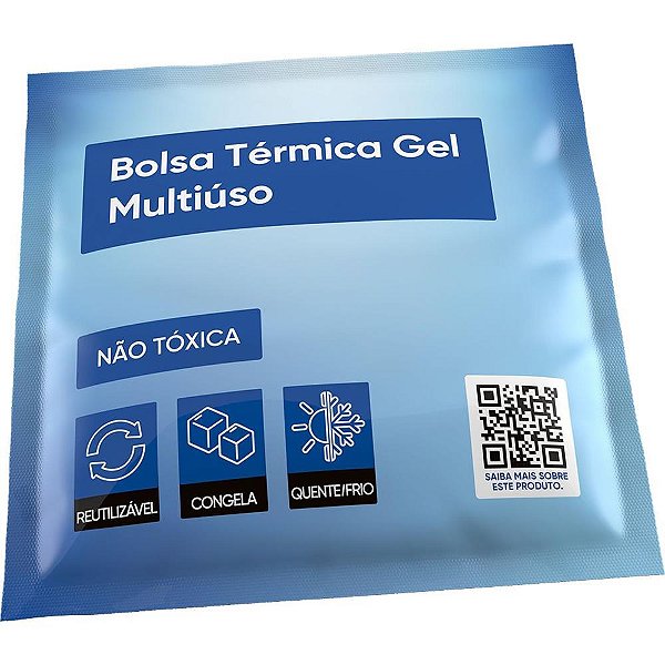 Bolsa Térmica de GEL P Multiuso Quente e Fria para Termoterapia