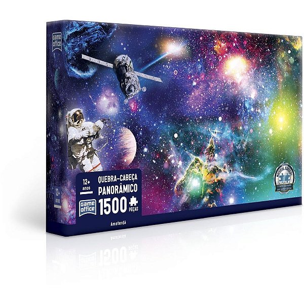 QUEBRA-CABEÇA Cartonado Espaço Sideral 1500 Peças