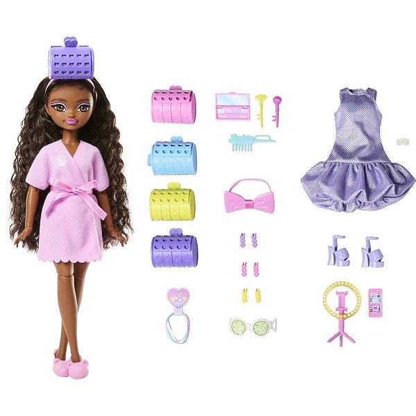 Barbie Dream Besties Boneca Brooklyn TREND com Acessórios