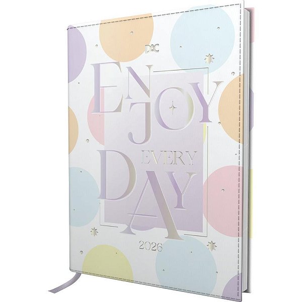Agenda 2026 ENJOY Capa Dura 168 Folhas 134X190MM DAC