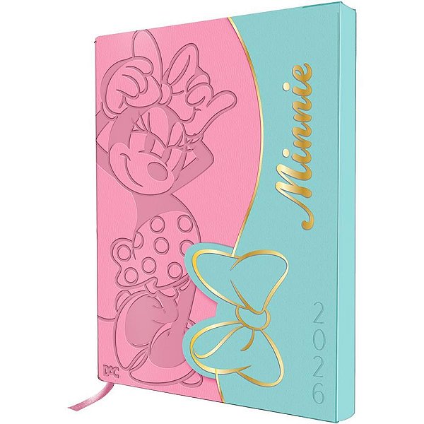 Agenda 2026 Minnie Capa Dura 168 Folhas 134X190MM DAC