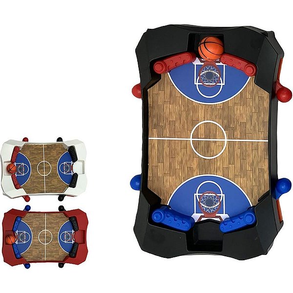 Jogo Mini Basquete Pinball de Mão Cores Sortidas (blister)