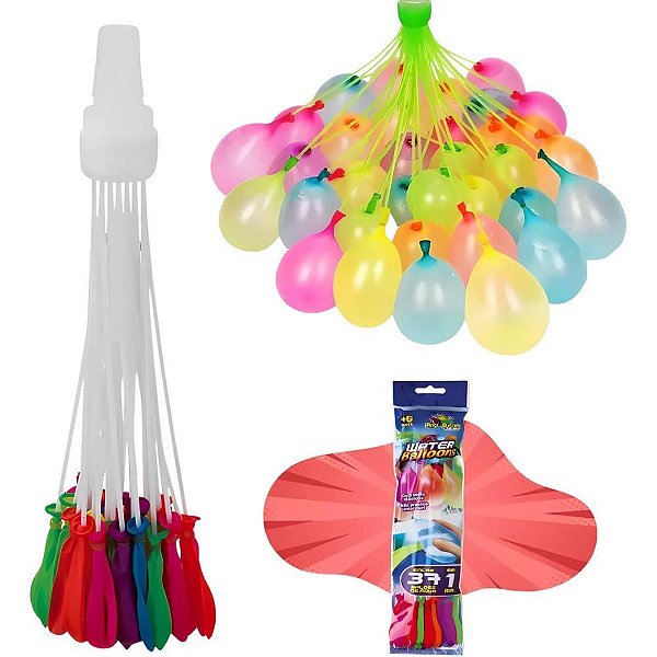 Brinquedo Diverso SPLASH Baloon 111 Unidades TOY MIX
