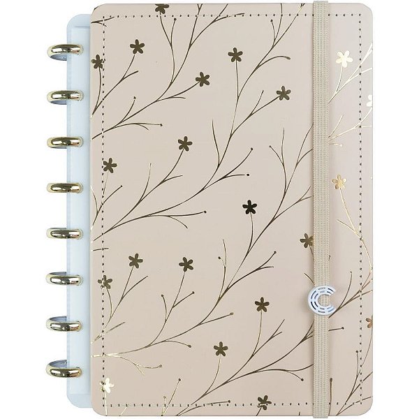 Caderno Inteligente A5 MISS Floral BY Giulia Benite 80 Folhas 155X220MM