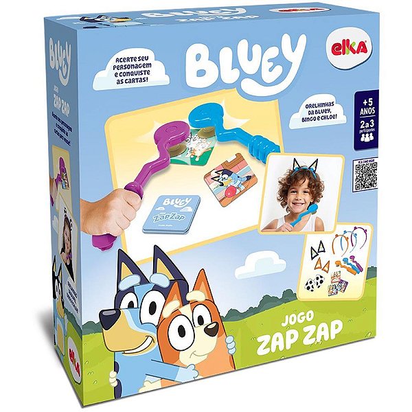 Jogo de Cartas Bluey ZAP ZAP