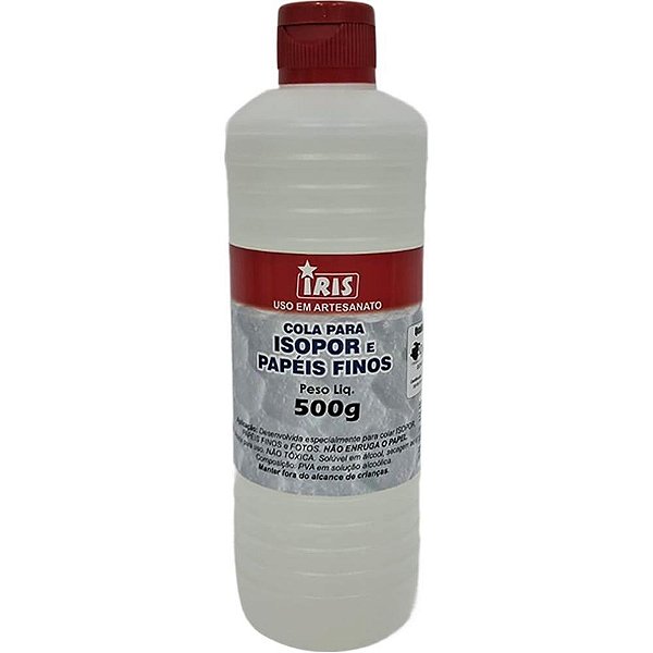 Cola para Isopor íris 500G