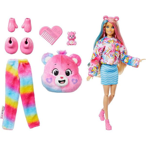 Barbie Reveal Cutie Série Care Bears com PET