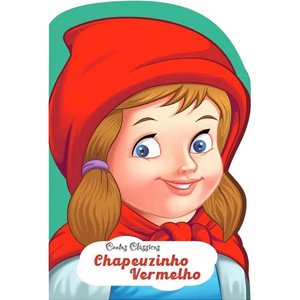 Livro Infantil Ilustrado Chapeuzinho Vermelho 26,5X50CM 16 Páginas