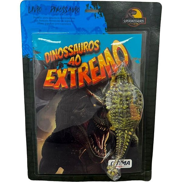 Livro Brinquedo Ilustrado Dinossauro AO Extremo