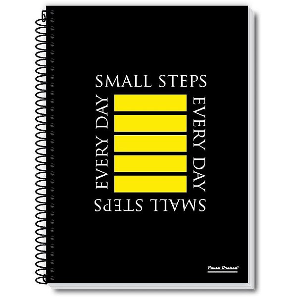 Caderno Espiral 1/4 Capa Dura TALK 80 Folhas (pacote com 5)