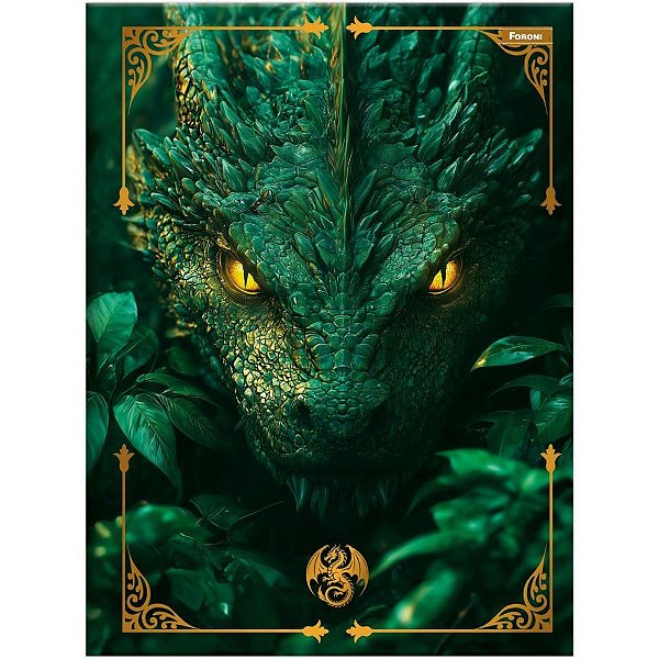 Caderno Brochurão Capa Dura Drakos 80 Folhas Pacote com 5