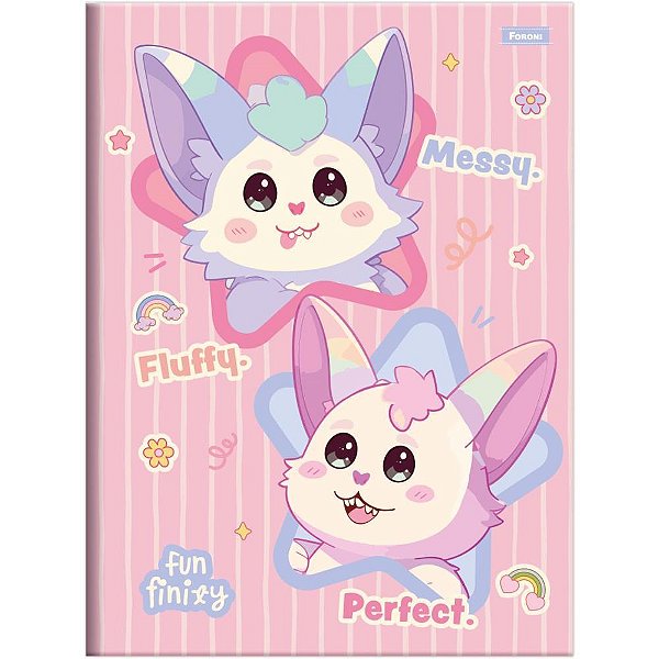 Caderno Brochurão Capa Dura Funfinity 80 Folhas Pacote com 5