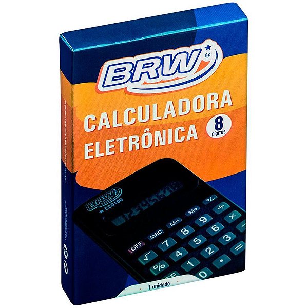 Calculadora de Bolso 8 Dígitos com Capa BRW