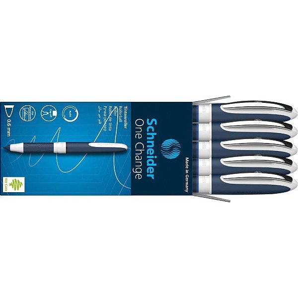 Caneta Esferográfica Rollerball ONE Change Azul CX.C/05