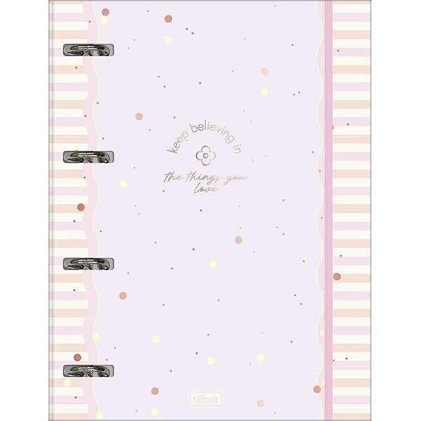 Fichário Cartonado Soho com Elástico 48 Folhas Tilibra