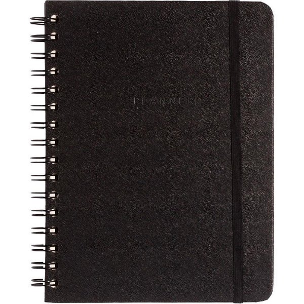 AGENDA/PLANNER Permanente Classica Semanal Preta 148X210