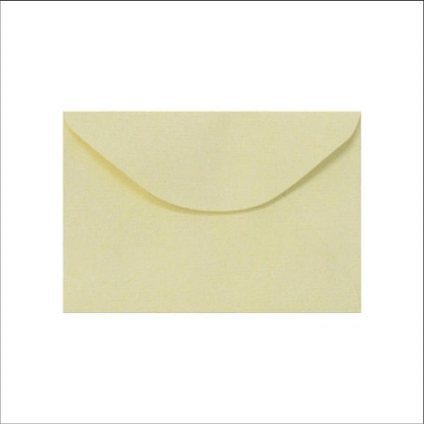 Envelope Colorido Visita 115X80MM Verge Berilo 80G Blister com 10