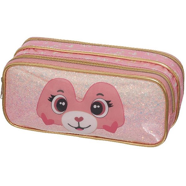 Estojo Duplo PACK ME TEDDY Bear