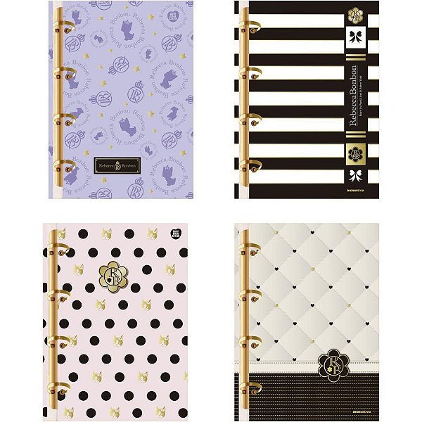 Caderno Argolado Rebecca Bonbon 160F