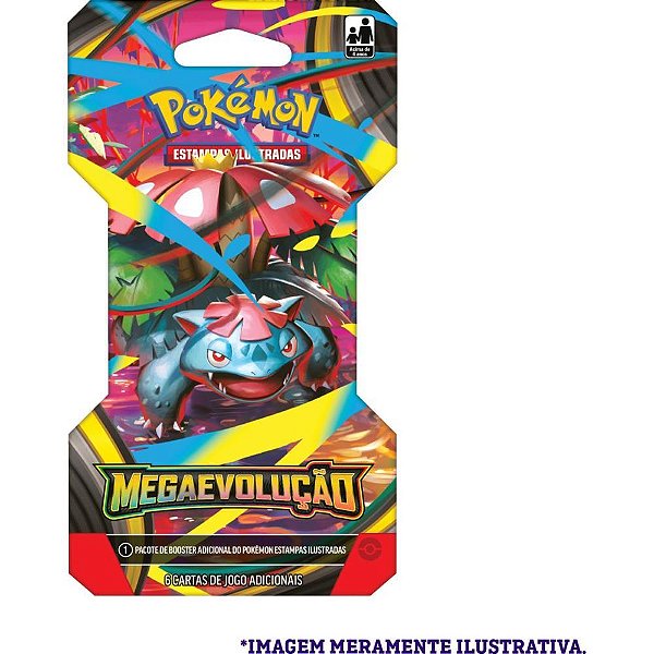 Jogo de Cartas Pokemon ME01 Mega Evolucao Display com 24