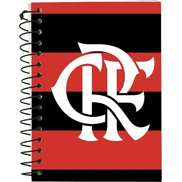 Caderneta 1/8 Flamengo ESP.CD 100X137MM 96FL Pacote com 04