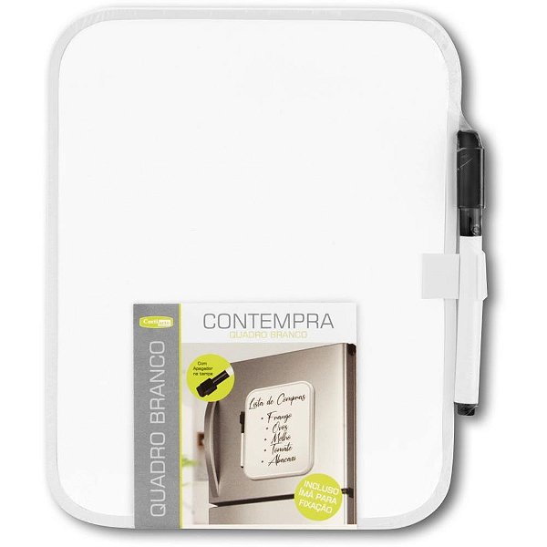 Quadro Multiuso Quadro Branco Geladeira 21X16C