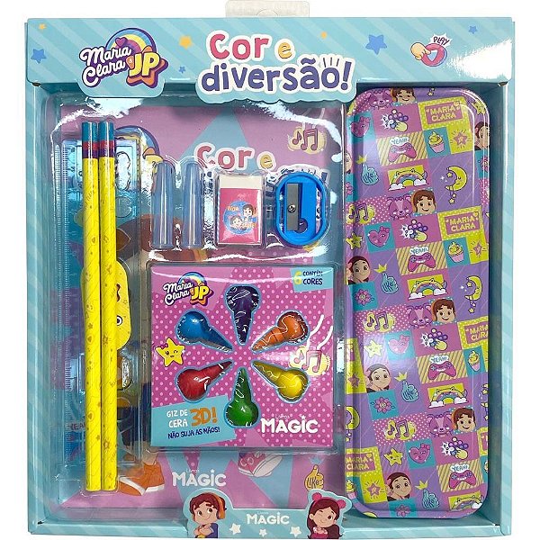 Livro Infantil Colorir COR e Diversao Maria CLARA/JP