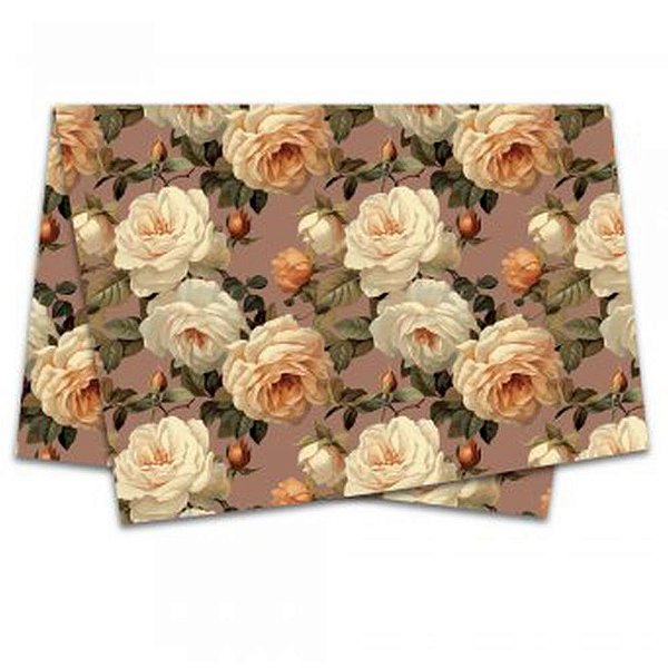 Papel Seda Decorado 50X70CM Giullia Pacote com 50