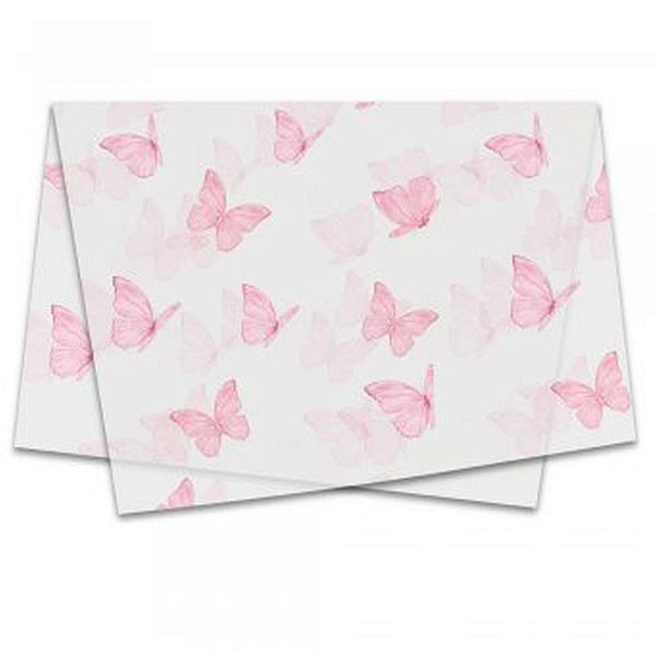Poli Sujinho Decorado 49X69CM Butterfly Pacote com 50