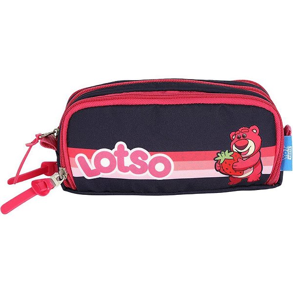 Estojo Triplo Lotso Azul