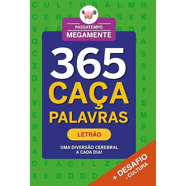 Livro de Atividades 365 Caça Palavras Letrão