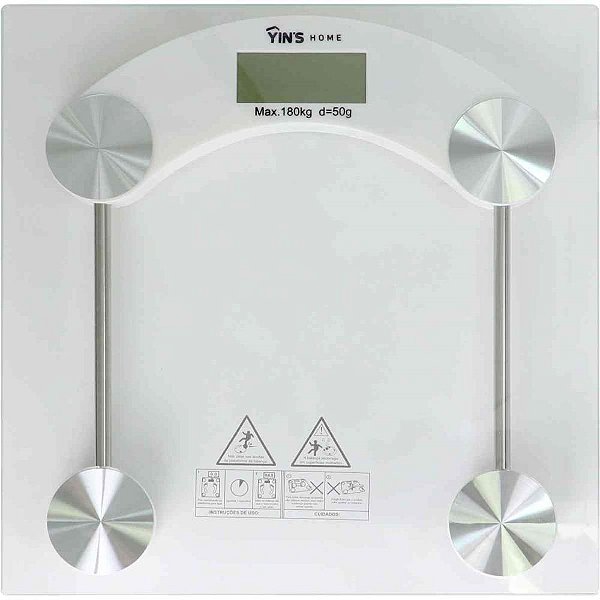 Balança Eletrônica Digital de Vidro ATE 180KG
